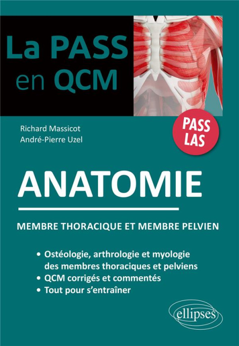 Emprunter QCM d'anatomie. Membre thoracique et membre pelvien livre