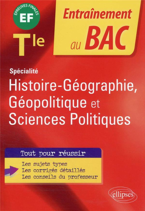 Emprunter Spécialité Histoire-géographie, géopolitique et sciences politiques Tle. Epreuve finale, Edition 202 livre