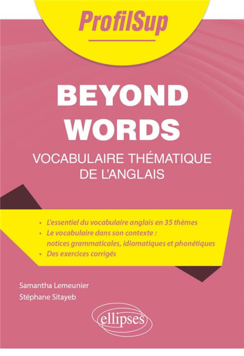 Emprunter Beyond Words - Vocabulaire thématique de l'anglais livre