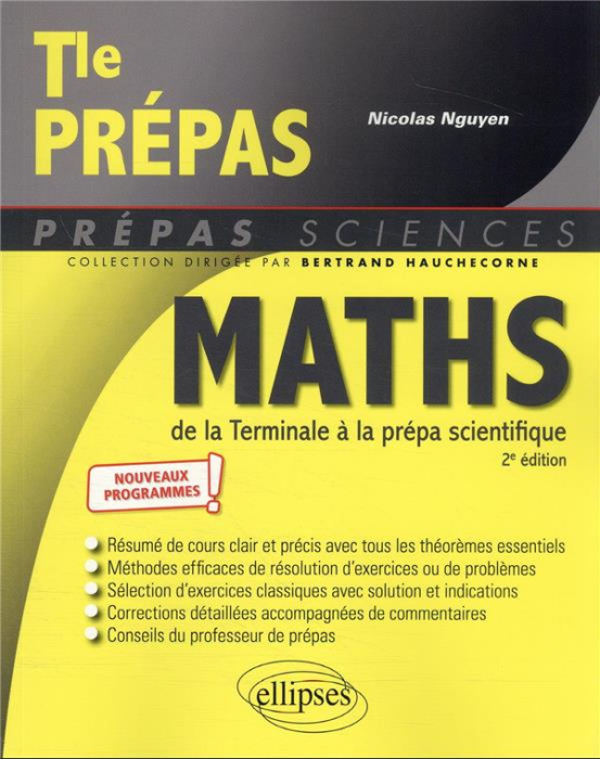 Emprunter Mathématiques de la terminale à la prépa scientifique. 2e édition livre