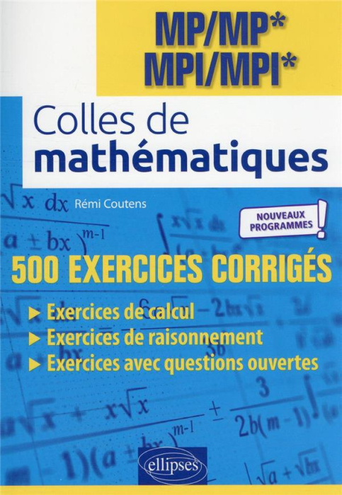 Emprunter Colles de Mathématiques MP/MP* MPI/MPI* livre