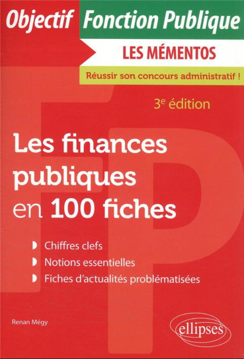 Emprunter Les finances publiques en 100 fiches. 3e édition livre