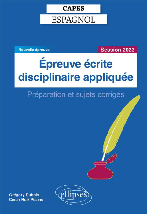 Emprunter Epreuve écrite disciplinaire appliquée. Préparation et sujets corrigés, Nouvelle édition revue et au livre