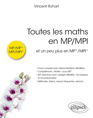 Emprunter Toutes les maths en MP/MPI. Et un peu plus en MP*/MPI* livre