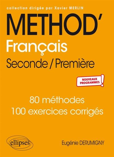 Emprunter Méthod' Français 2de/1re livre