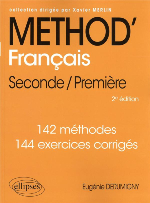Emprunter Méthod' Français 2nd 1re. 2e édition livre