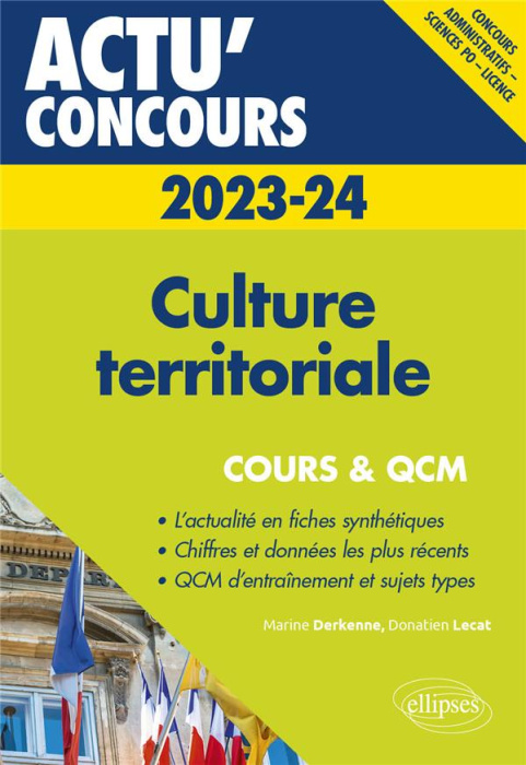 Emprunter Culture territoriale. Cours et QCM, Edition 2023-2024 livre