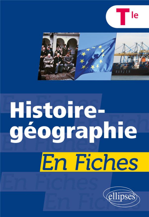 Emprunter Histoire-géographie Tle en fiches livre