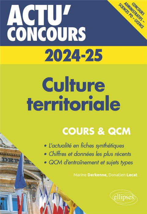 Emprunter Culture territoriale. Cours et QCM, Edition 2024-2025 livre