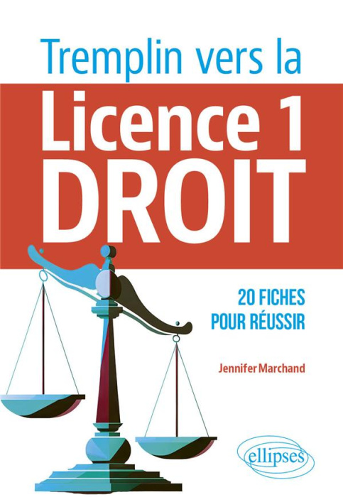 Emprunter Tremplin vers la Licence 1 Droit. 20 fiches pour réussir livre