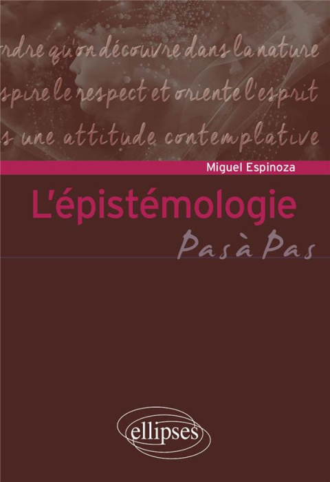 Emprunter L'épistémologie livre