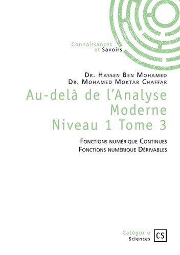 Emprunter Au-delà de l'Analyse Moderne - Tome 3 livre