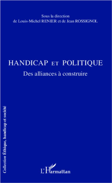 Emprunter Handicap et politique. Des alliances à construire livre