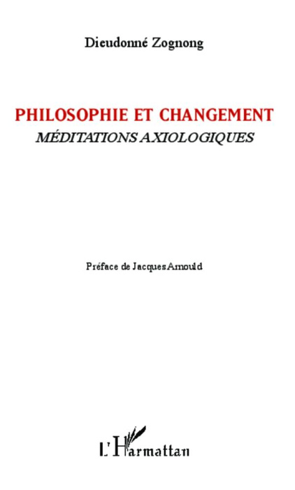 Emprunter Philosophie et changement. Méditations axiologiques livre