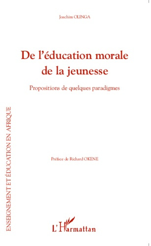 Emprunter De l'éducation morale de la jeunesse. Propositions de quelques paradigmes livre
