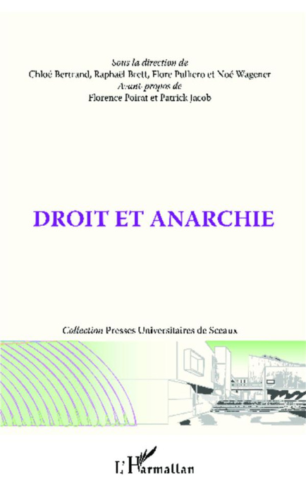 Emprunter Droit et anarchie livre