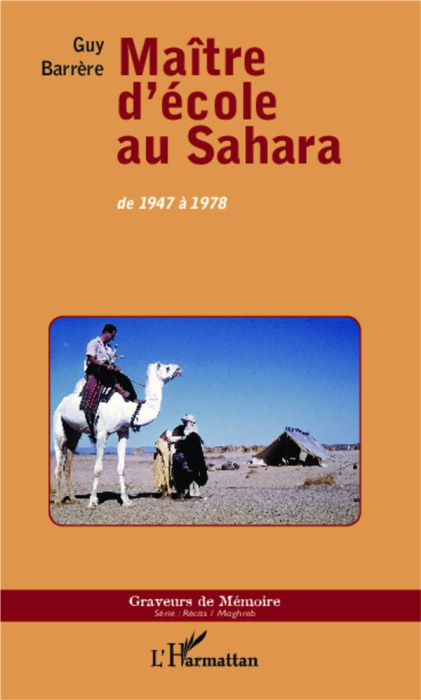 Emprunter Maître d'école au Sahara de 1947 à 1978 livre