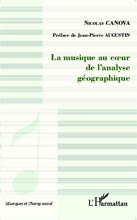 Emprunter La musique au coeur de l'analyse géographique livre