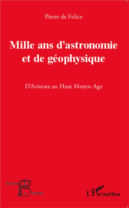 Emprunter Mille ans d'astronomie et de géophysique. D'Aristote au Haut Moyen Age livre
