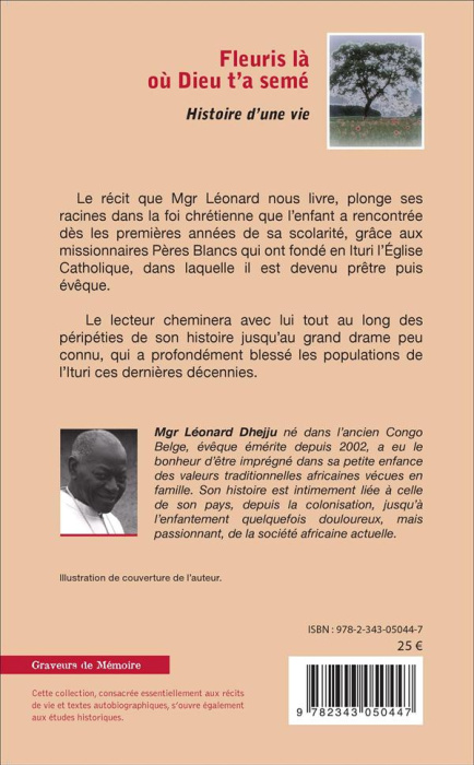 Emprunter Fleuris là où Dieu t'a semé. Histoire d'une vie livre