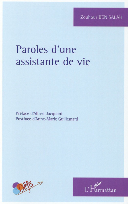 Emprunter Paroles d'une assistante de vie livre