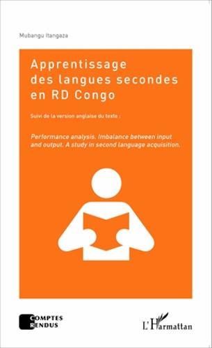 Emprunter Apprentissage des langues secondes en RD Congo. Edition bilingue français-anglais livre