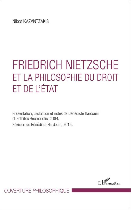 Emprunter Friedrich Nietzsche et la philosophie du droit et de l'Etat livre