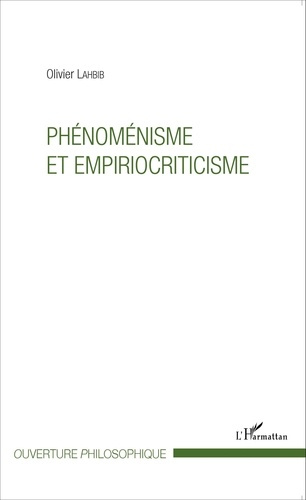 Emprunter Phénoménisme et empiriocriticisme livre