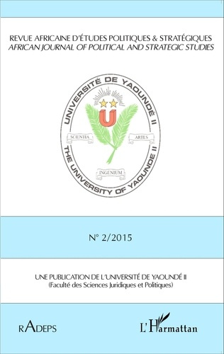 Emprunter Revue africaine d'études politiques & stratégiques N° 2/2015 livre