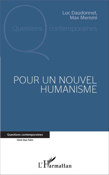 Emprunter Pour un nouvel humanisme livre