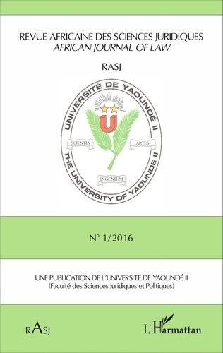 Emprunter Revue africaine des sciences juridiques N° 1/2016 livre