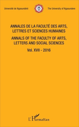 Emprunter Annales de la Faculté des arts, lettres et sciences humaines de l'Université de Ngaoundéré. Volume 1 livre