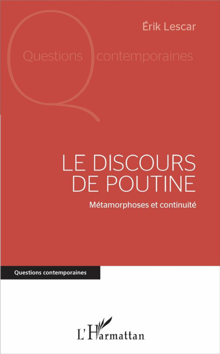 Emprunter Le discours de Poutine. Métamorphoses et continuité livre