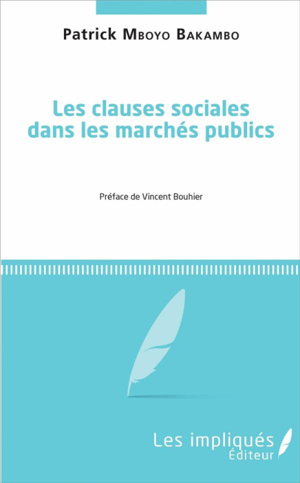 Emprunter Les clauses sociales dans les marchés publics livre