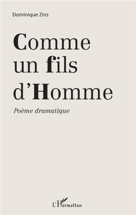 Emprunter Comme un fils d'Homme. Poème dramatique livre