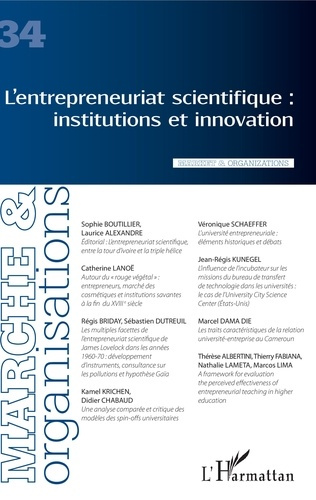 Emprunter Marché et Organisations N° 34 : L'entrepreneuriat scientifique. Institutions et innovation livre
