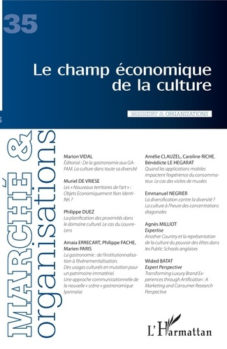 Emprunter Marché et Organisations N° 35 : Le champ économique de la culture livre