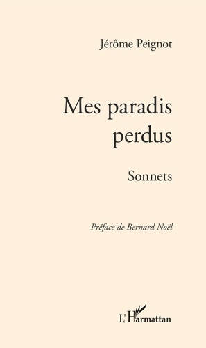 Emprunter Mes paradis perdus. Sonnets livre