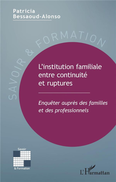 Emprunter L'institution familiale entre continuité et ruptures. Enquêter auprès des familles et des profession livre