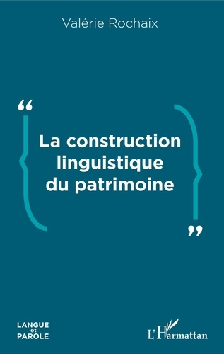 Emprunter La construction linguistique du patrimoine livre