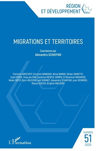 Emprunter Région et Développement N° 51-2020 : Migrations et territoires livre