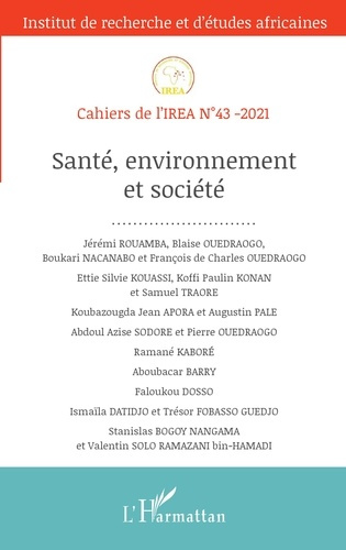 Emprunter Cahiers de l'IREA N° 43-2021 : Santé, environnement et société livre