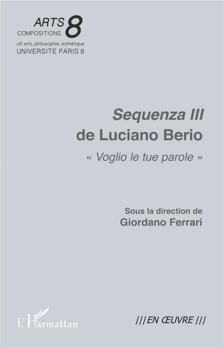 Emprunter Sequenza III de Luciano Berio.
