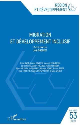 Emprunter Région et Développement N° 53-2021 : Migration et développement inclusif livre