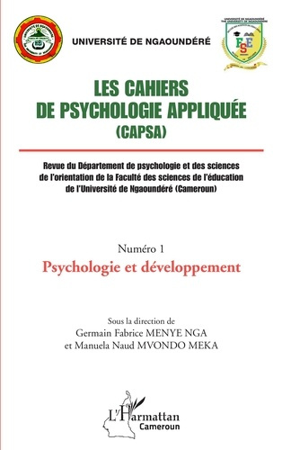 Emprunter Les cahiers de psychologie appliquée N° 1 : Psychologie et développement livre