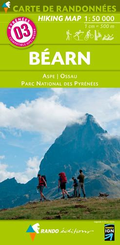 Emprunter Béarn. 1/50 000 livre