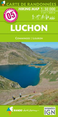 Emprunter Luchon. Comminges, Louron. 1/50 000, 6e édition livre
