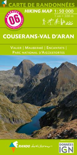 Emprunter Couserans-Val d'Aran. 1/50 000 livre