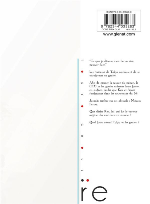 Emprunter Tokyo Ghoul : Re Tome 16 livre