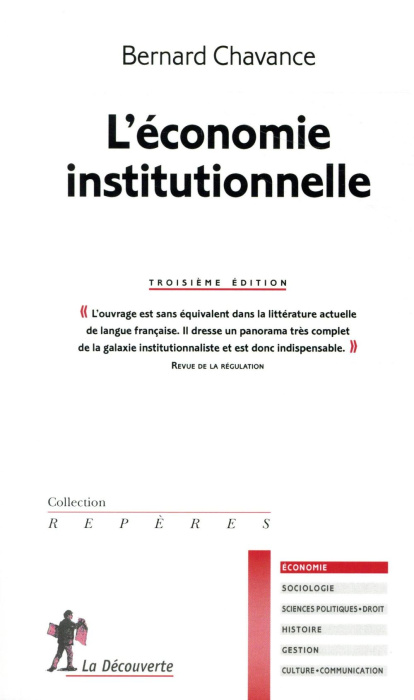 Emprunter L'économie institutionnelle. 3e édition livre